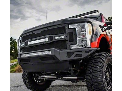 Westin Pro-Mod Front Bumper; Textured Black (17-22 F-250 Super Duty)