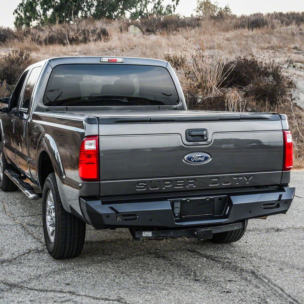 Westin F250 Super Duty ProSeries Rear Bumper; Textured Black 58