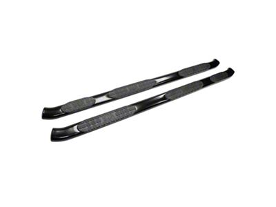 Westin Pro Traxx 5-Inch Wheel-to-Wheel Oval Side Step Bars; Black (11-16 F-250 Super Duty SuperCrew)