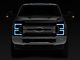 Projector Headlights with Sequential Turn Signals; Matte Black Housing; Smoked Lens (17-19 F-250 Super Duty w/ Factory Halogen Headlights)