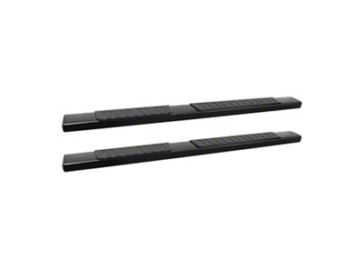 R7 Nerf Side Step Bars; Black (11-16 F-250 Super Duty SuperCrew)