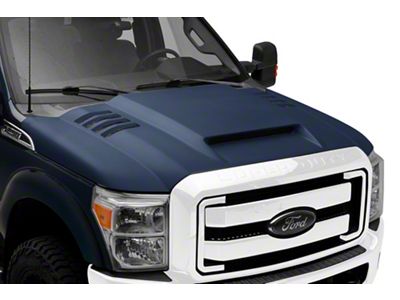 Ram Air Hood; Unpainted (11-16 F-250 Super Duty)