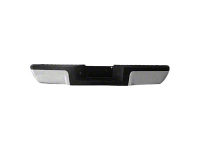 Replacement Rear Bumper; Not Pre-Drilled for Backup Sensors; Black (11-16 F-250 Super Duty)