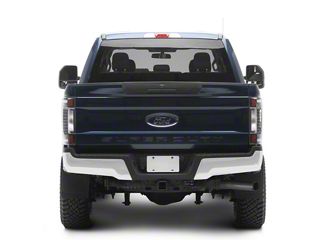 Driver Left Side Tail Light Assembly For 2017-2019 Ford F250 F350 Super Duty - Chrome/Red By Yellowspeed