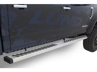 Summit Ridge 2.0 Running Board Mounting Kit; Polished Stainless (17-25 F-250 Super Duty SuperCrew)