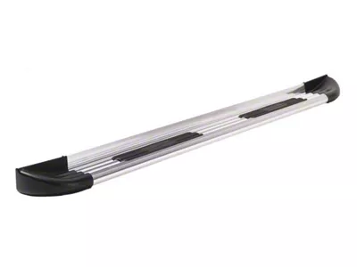 Multi-Fit TrailRunner Running Boards without Mounting Brackets; Brite (99-25 F-250 Super Duty Regular Cab)