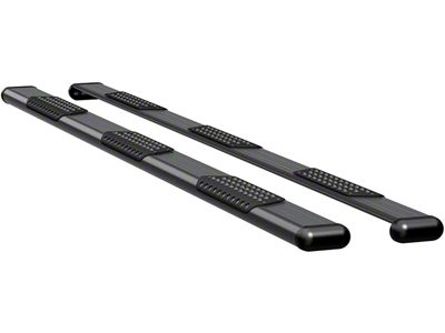 O-Mega II 6-Inch Wheel-to-Wheel Oval Side Step Bars; Textured Black (11-16 F-250 Super Duty SuperCrew w/ 8-Foot Bed)