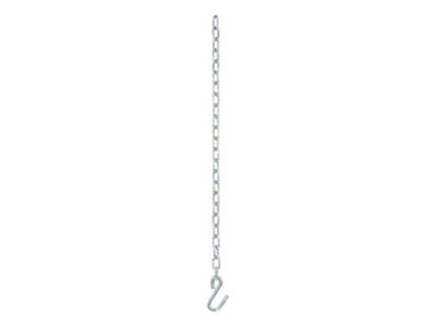 Safety Chain with One S-Hook; 27-Inch; 2,000 lb.