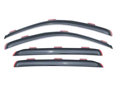 Ventvisor Elite In-Channel Side Window Delflectors; Smoked (17-23 F-250 Super Duty SuperCrew)