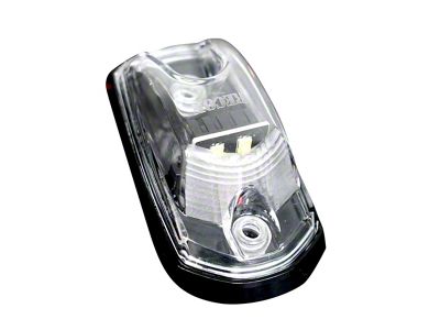 Single Amber LED Roof Cab Light; Clear Lens (17-25 F-250 Super Duty)