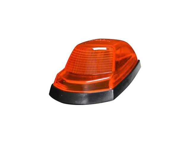 Single Amber LED Roof Cab Light; Amber Lens (17-24 F-250 Super Duty)