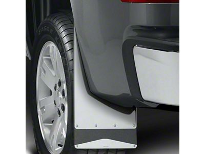 Putco Solid Mud Skins; High-Density Polyethylene; Rear (17-24 F-250 Super Duty)