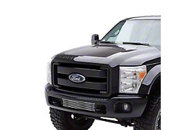 Stainless Steel Billet Lower Grille Insert; Chrome (11-16 F-250 Super Duty)