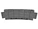 Stainless Steel Billet Upper Replacement Grille; Black (17-19 F-250 Super Duty w/o Forward Facing Camera)