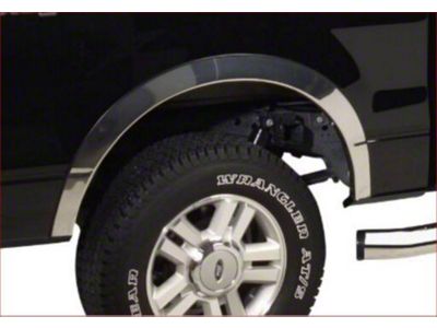 Putco Stainless Steel Fender Trim; 2-Inches Wide (17-22 F-250 Super Duty)