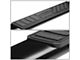 5-Inch Oval Side Step Bars; Black (11-16 F-250 Super Duty SuperCab)