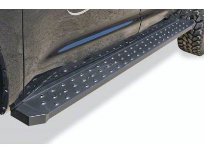 STX600 Running Boards; Black (11-16 F-250 Super Duty SuperCab)