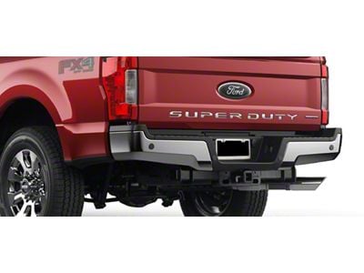 SUPER DUTY Tailgate Letters; Polished (17-19 F-250 Super Duty)