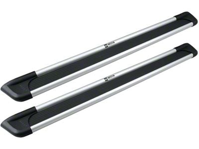 Sure-Grip Running Boards; Brushed Aluminum (17-25 F-250 Super Duty SuperCrew)