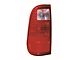 CAPA Replacement Tail Light; Chrome Housing; Red/Clear Lens; Driver Side (11-16 F-250 Super Duty)