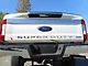 Tailgate Accent Trim; Stainless Steel (17-22 F-250 Super Duty)