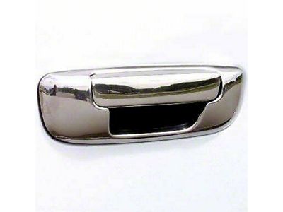 Putco Tailgate Handle Cover; Pull Handle Only; Chrome (17-19 F-250 Super Duty)