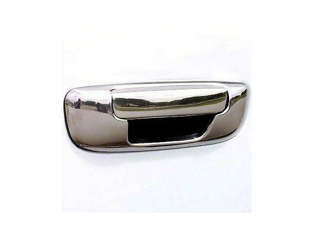 Putco Tailgate Handle Cover; Pull Handle Only; Chrome (17-19 F-250 Super Duty)