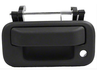 Replacement Tailgate Handle; Textured Black (11-16 F-250 Super Duty)