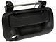 Tailgate Handle with Backup Camera Hole; Textured Black (11-16 F-250 Super Duty)