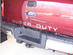 Tailgate Insert Letters; Chrome Mirror (11-16 F-250 Super Duty)
