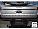 Tailgate Insert Letters; Red (17-19 F-250 Super Duty)