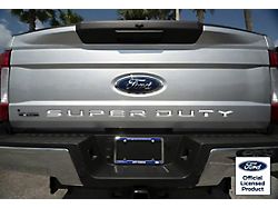 Tailgate Insert Letters; White (17-19 F-250 Super Duty)