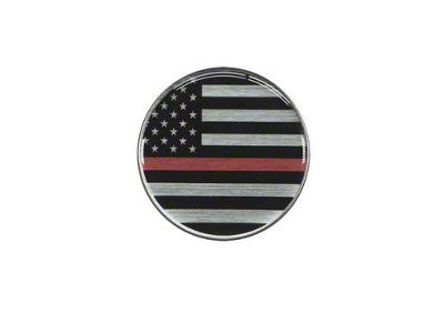 Thin Red Line Flag Rated Badge (Universal; Some Adaptation May Be Required)