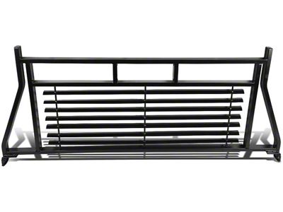 Truck Window Cab Guard; Black (11-17 F-250 Super Duty)