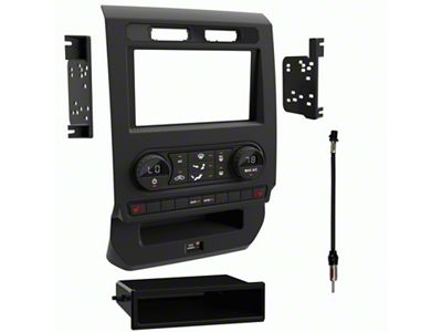 Turbo Touch Radio Installation Kit (2017 F-250 Super Duty w/ Manual Climate Control)