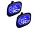 Ultra High Power LED Mirror/Puddle Light Kit; Blue (17-24 F-250 Super Duty)