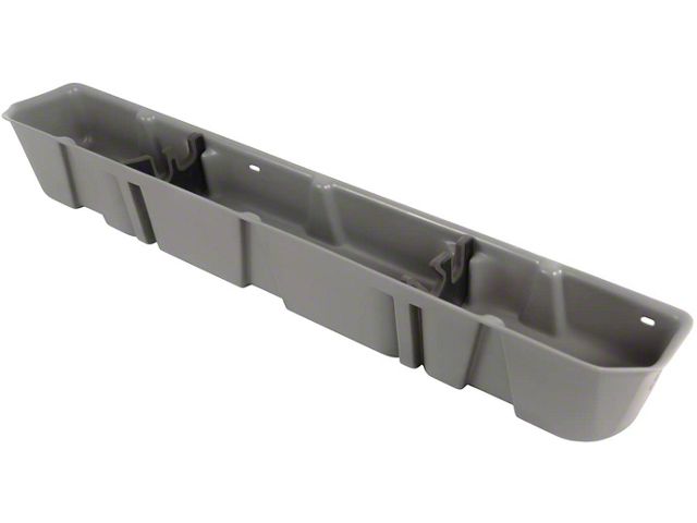 Underseat Storage; Light Gray (17-24 F-250 Super Duty SuperCab)