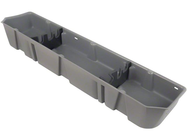 Underseat Storage; Light Gray (17-24 F-250 Super Duty SuperCrew)