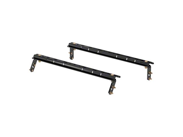 F-250 Super Duty Universal 5th Wheel Base Rails; Gloss Black (Universal ...