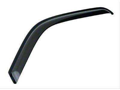 Ventgard Sport Window Deflectors; Smoked; Front Only (11-16 F-250 Super Duty w/ Towing Mirrors)