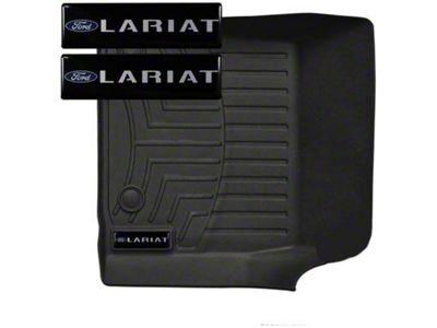 WeatherTech Floor Liner Emblem Insert; Lariat Logo (11-24 F-250 Super Duty)