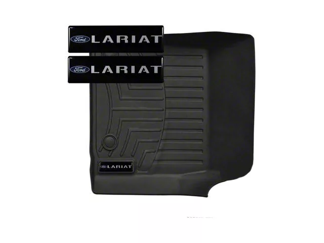WeatherTech Floor Liner Emblem Insert; Lariat Logo (11-24 F-250 Super Duty)