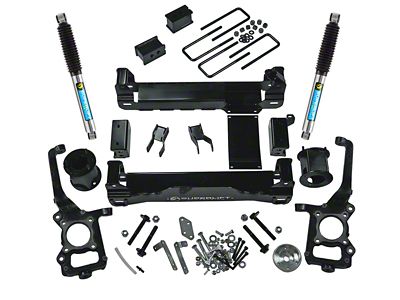 SuperLift 6-Inch Suspension Lift Kit with Bilstein Rear Shocks (09-14 4WD F-150 SuperCab, SuperCrew, Excluding Raptor)