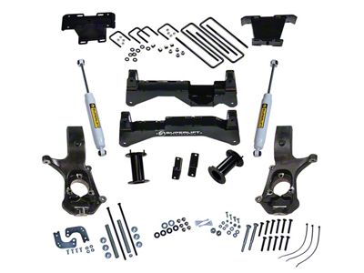 SuperLift 8-Inch Suspension Lift Kit with SuperLift Shocks (07-18 4WD Sierra 1500, Excluding Denali)