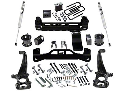 SuperLift 4.50-Inch Suspension Lift Kit with Fox Shocks (15-20 4WD F-150 SuperCab, SuperCrew, Excluding Raptor)