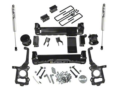 SuperLift 4.50-Inch Suspension Lift Kit with Fox Shocks (09-14 4WD F-150 SuperCab, SuperCrew, Excluding Raptor)