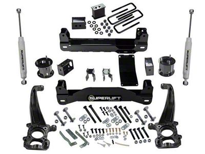 SuperLift 4.50-Inch Suspension Lift Kit with SL Shocks (04-08 4WD F-150 SuperCab, SuperCrew)