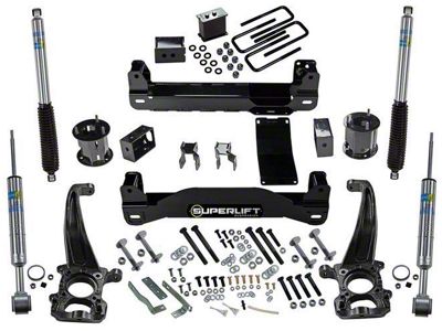 SuperLift 6-Inch Suspension Lift Kit with Bilstein Shocks (04-08 4WD F-150 SuperCab, SuperCrew)