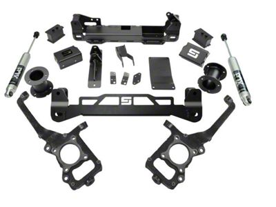 SuperLift 6-Inch Suspension Lift Kit with FOX Shocks (21-24 4WD F-150 SuperCab, SuperCrew w/o CCD System, Excluding Raptor)