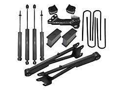 SuperLift 2-Inch Radius Arm Suspension Lift Kit with Rear Spacer and Shadow Series Shocks (11-22 4WD F-250 Super Duty)